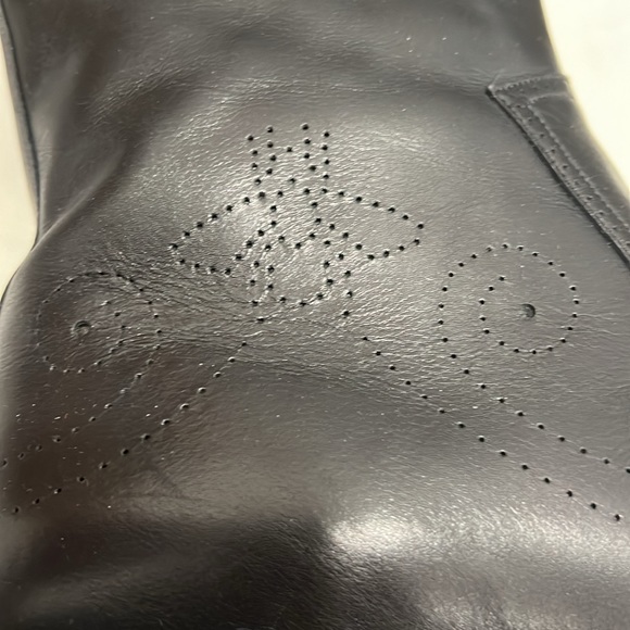 Brand new in the box Gucci black leather boots size 12 - Picture 4 of 6